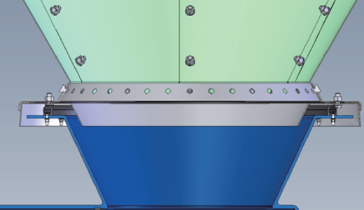 料塔连接件缓冲适配器